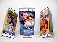 Triangular box centerpiece